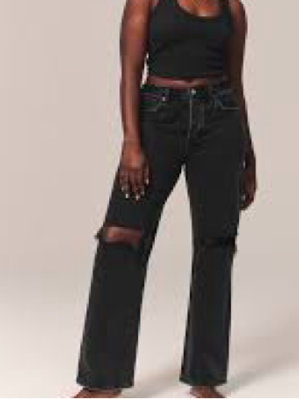 Abercrombie & Fitch The 90's Baggy Low-Rise Jean women’s size 12 31
